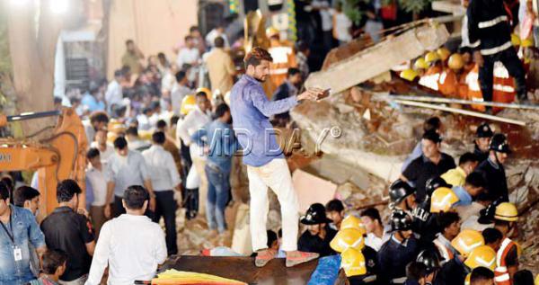 Ghatkopar building collapse: BMC-NDRF tussle a month old affair